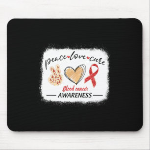 Tapis De Souris appariement sang cancer sensibilisation paix amour