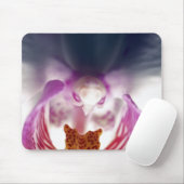Tapis De Souris Apparition d'orchidées Mousepad (Avec souris)