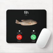 Tapis De Souris Appel Fih Me Rappeler Message Refuser Accepter Tél (Avec souris)