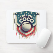 Tapis De Souris Appelle-moi Coco Appelle-moi Champion (Avec souris)