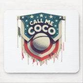 Tapis De Souris Appelle-moi Coco Appelle-moi Champion (Devant)