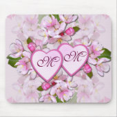 Tapis De Souris APPLE BLOSSOM ~ Monogram MousePad (Devant)