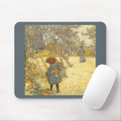 Tapis De Souris Apple moissonnent par le verger de cru de Carl (Avec souris)