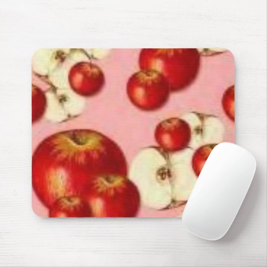 Tapis De Souris Apple par jour… (Avec souris)