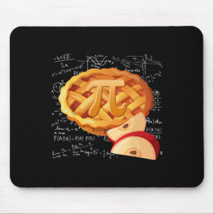 Tapis De Souris Apple Pie Math Chemise Pi Jour Drôle Halloween Mer