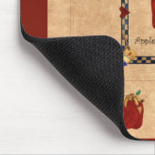 Tapis De Souris Apple for Teacher Mousepad (Coin)