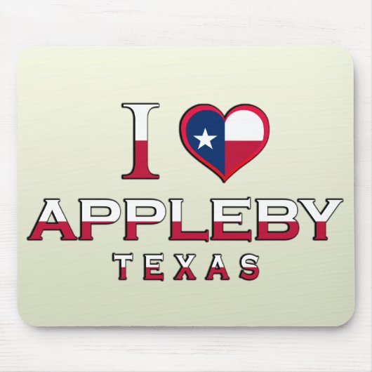 Tapis De Souris Appleby, le Texas (Devant)