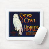 Tapis De Souris Apples de Snow (Avec souris)