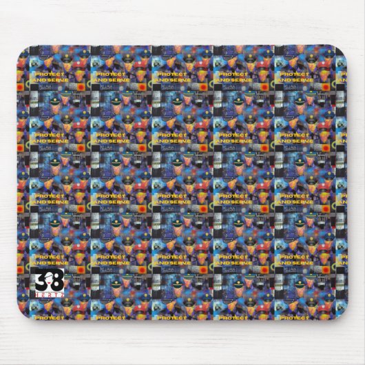 Tapis De Souris Appréciation de la police (Devant)