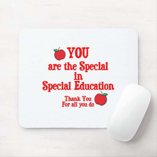 Tapis De Souris Appréciation d'éducation spéciale (Avec souris)