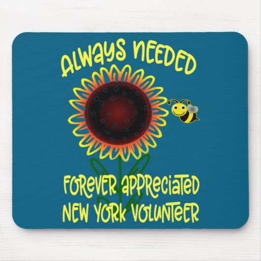 Tapis De Souris Appreciation New York Always Needed Volunteer Reco (Devant)
