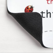 Tapis De Souris Appréciez les petites choses 2 (Coin)