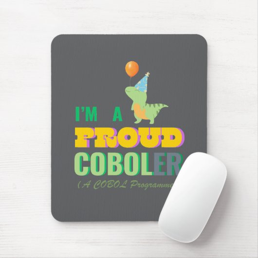 Tapis De Souris Apprendre la programmation Cobol et être fier (Avec souris)