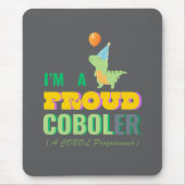 Tapis De Souris Apprendre la programmation Cobol et être fier (Devant)