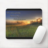 Tapis De Souris Apprenez d'hier…. mousepad (Avec souris)