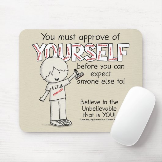 Tapis De Souris Approuvez-vous (Avec souris)