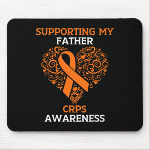 Tapis De Souris Appuyer mon père RSD FCRP Mois de sensibilisation 