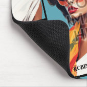 Tapis De Souris Appuyer sur mes photos Ajouter photo Personnaliser (Coin)