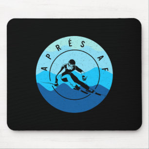 Tapis De Souris Après Af Ski Lac Tahoe Park City Skier Sno