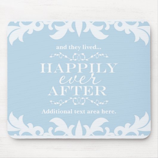Tapis De Souris APRÈS HEUREUSEMENT Princesse Décoration Royale Tap (Devant)