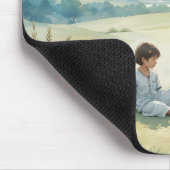 Tapis De Souris Après-midi paisible Mousepad (Coin)