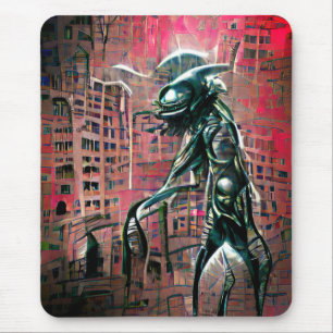 Tapis De Souris Apron de l'invasion Alien