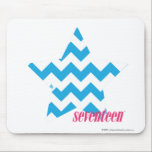 Tapis De Souris Aqua 2 de zigzag<br><div class="desc">Aqua de zigzag</div>