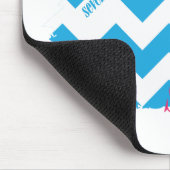 Tapis De Souris Aqua 3 de zigzag (Coin)