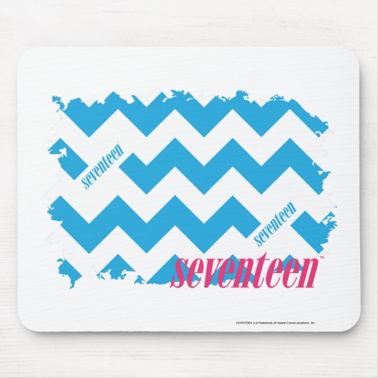 Tapis De Souris Aqua 3 de zigzag (Devant)