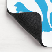 Tapis De Souris Aqua 4 de zèbre (Coin)