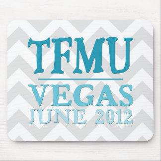 Tapis De Souris Aqua Chevron Mousepad de TFMU VEGAS