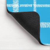 Tapis De Souris Aqua de plaid (Coin)