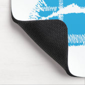 Tapis De Souris Aqua de plaid (Coin)