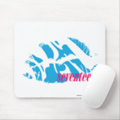 Tapis De Souris Aqua de zèbre (Avec souris)