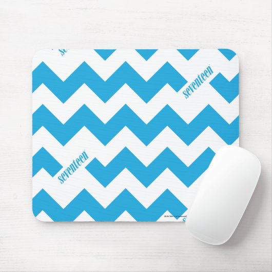 Tapis De Souris Aqua de zigzag (Avec souris)