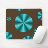Tapis de souris Aqua Illusion optique (Avec souris)
