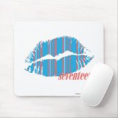 Tapis De Souris Aqua mince de rayures (Avec souris)