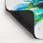 Tapis De Souris Aquarelle à papillon (Coin)