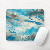Tapis De Souris Aquarelle Abstraite (Avec souris)