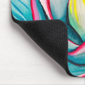 Tapis De Souris Aquarelle agave succulente art (Coin)