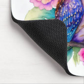 Tapis De Souris Aquarelle artistique florale (Coin)