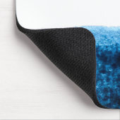 Tapis De Souris Aquarelle bleu marine foncé minimale (Coin)