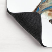 Tapis De Souris Aquarelle Bluebird Couple Art (Coin)