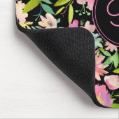 Tapis De Souris Aquarelle Boho Pastel (Coin)