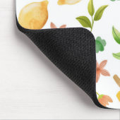 Tapis De Souris Aquarelle Citrons & Popsicules Souris - Été (Coin)