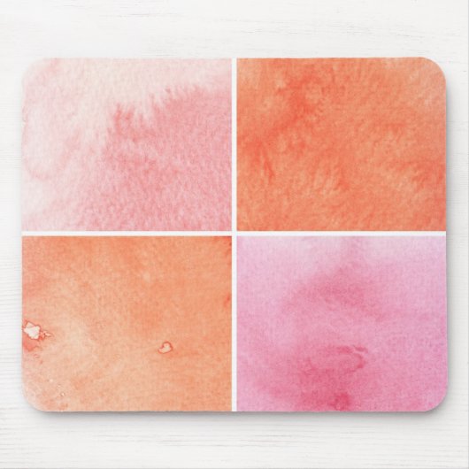 Tapis De Souris aquarelle colorée (Devant)