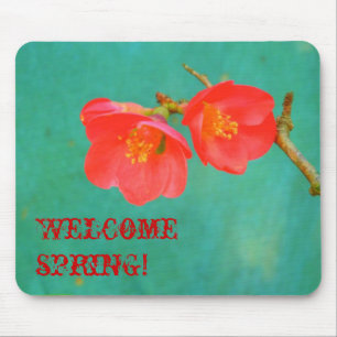 Tapis De Souris Aquarelle comme Sakura Blossom