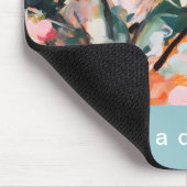 Tapis De Souris Aquarelle d'art Abstrait moderne Floral Personnali (Coin)