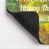 Tapis De Souris Aquarelle d'automne (Coin)