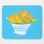 Tapis De Souris Aquarelle de fruit orange fruit (Devant)